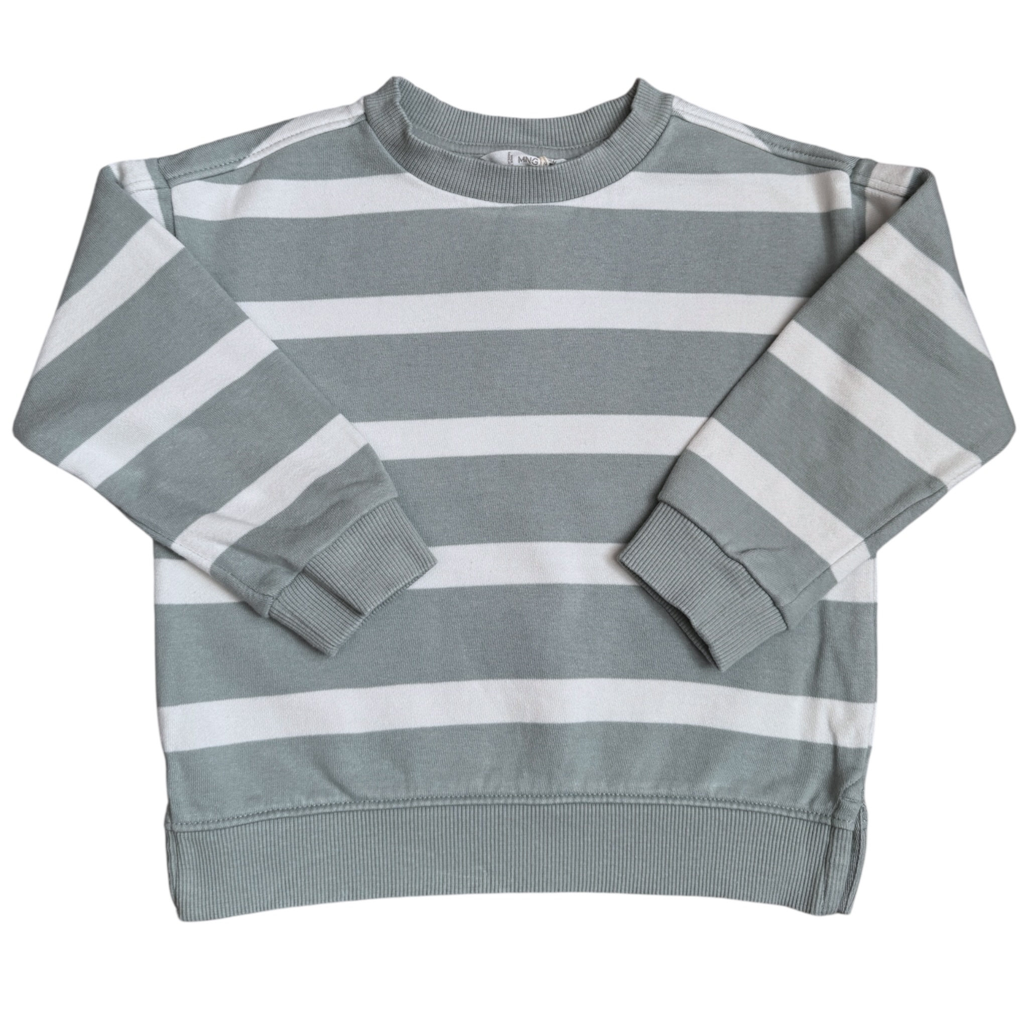 Pruhovaná oversize mikina MANGO