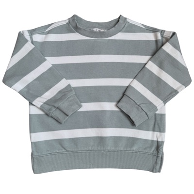 Pruhovaná oversize mikina MANGO
