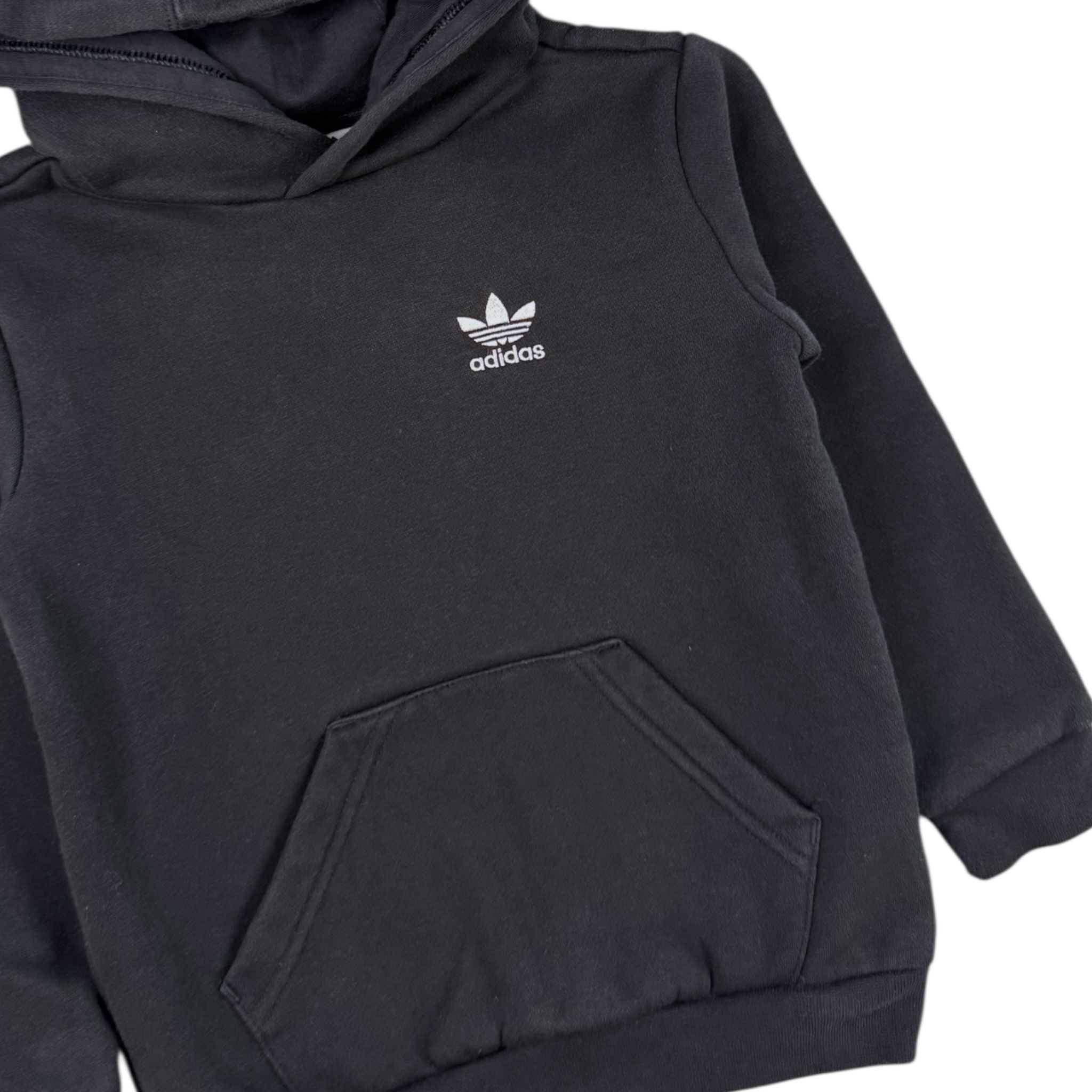 Černá mikina s logem Adidas