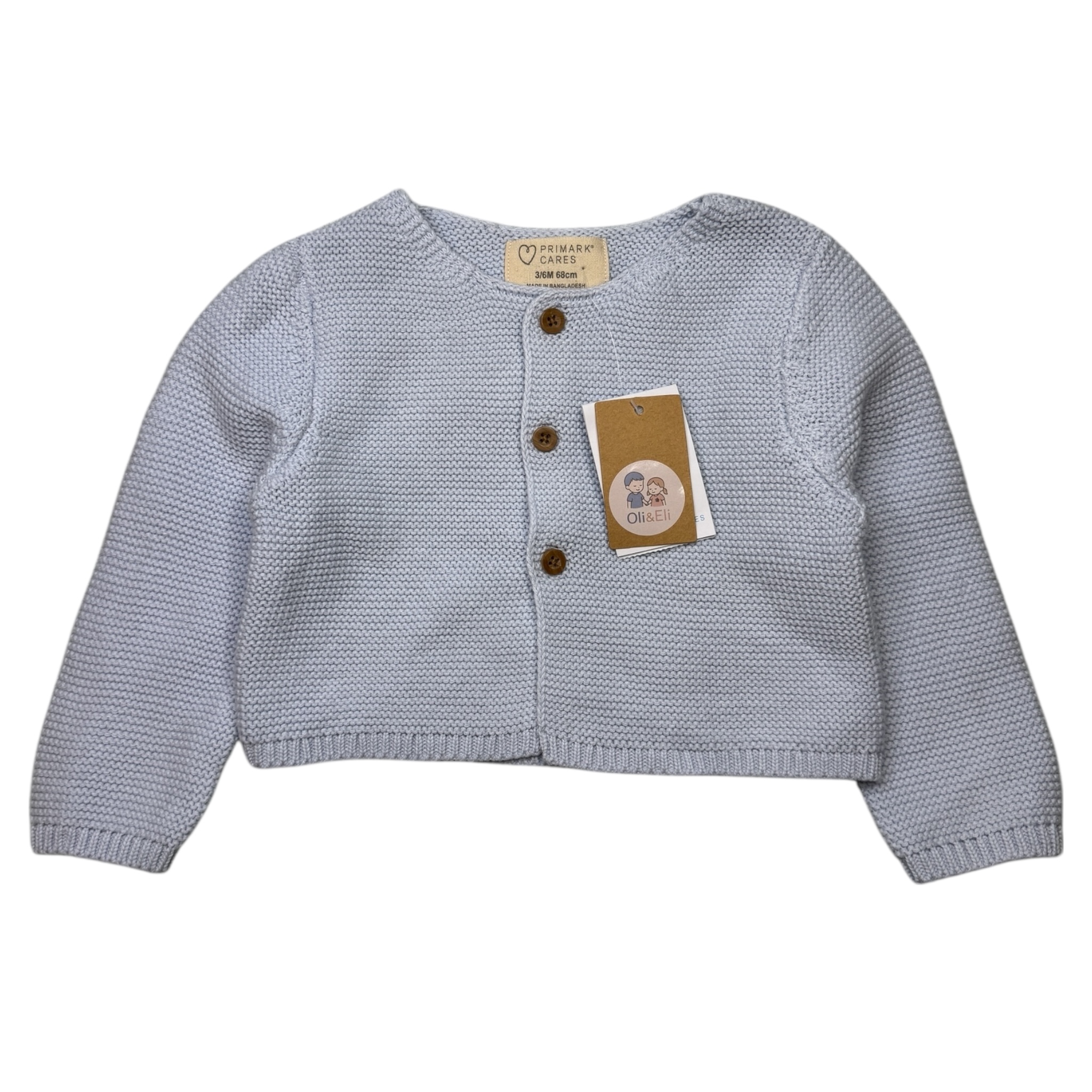 Babyblue pletený svetr PRIMARK