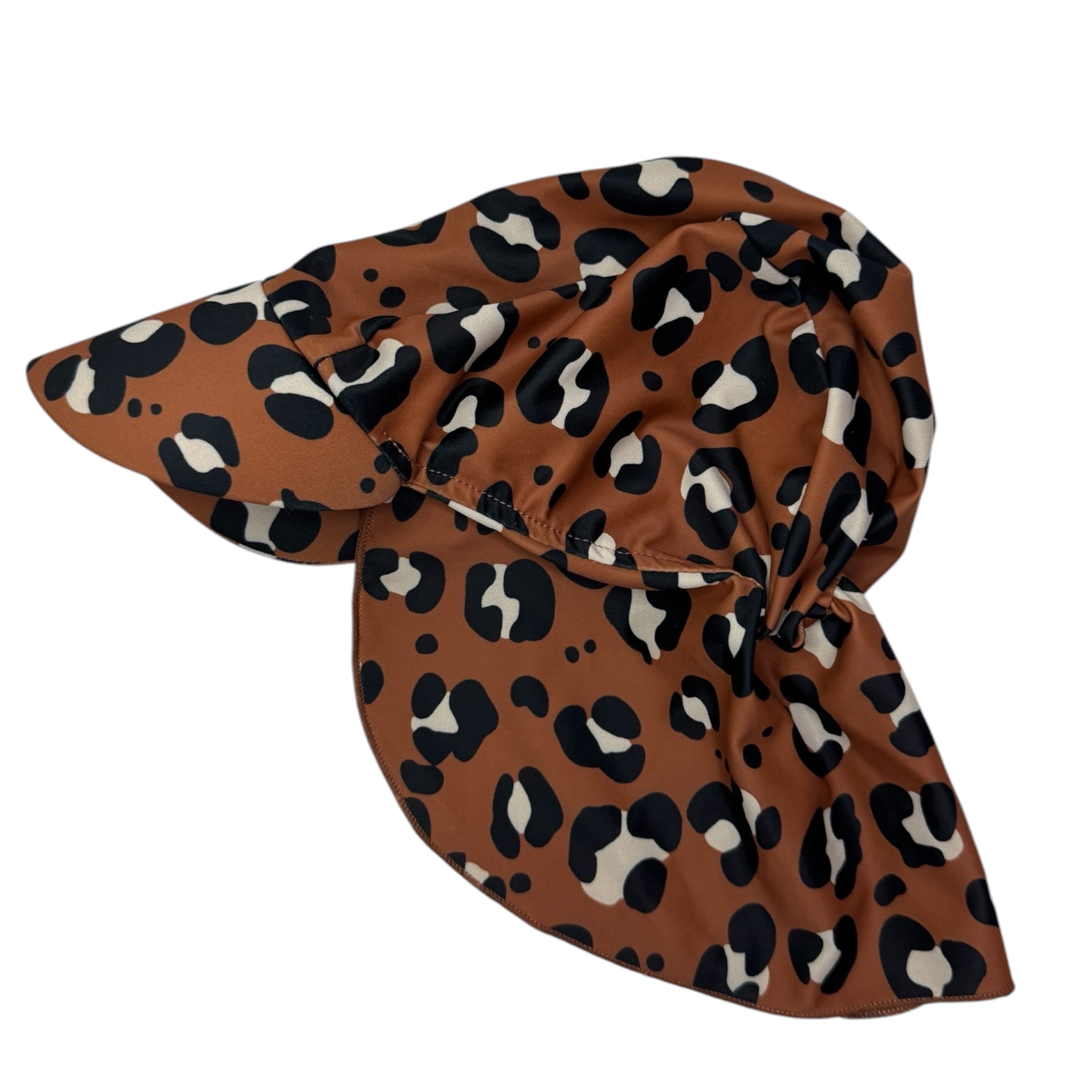 Set UV leopardích plavek a čepice Lindex