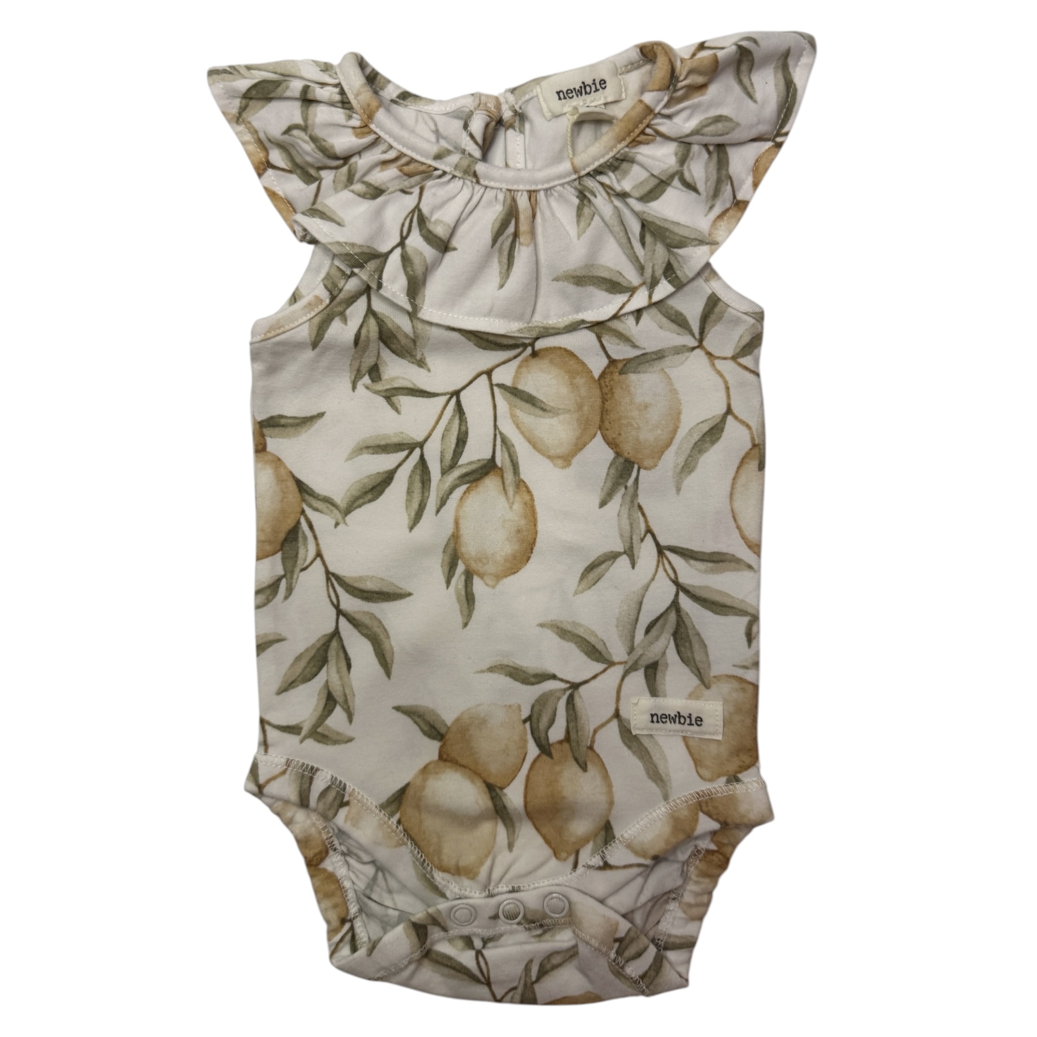 Smetanové body s motivem citron NEWBIE
