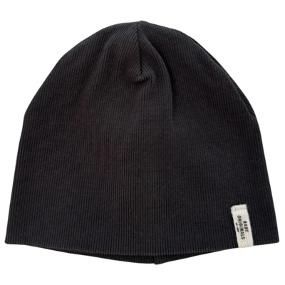 Tmavěšedá žebrovaná čepice H&M
