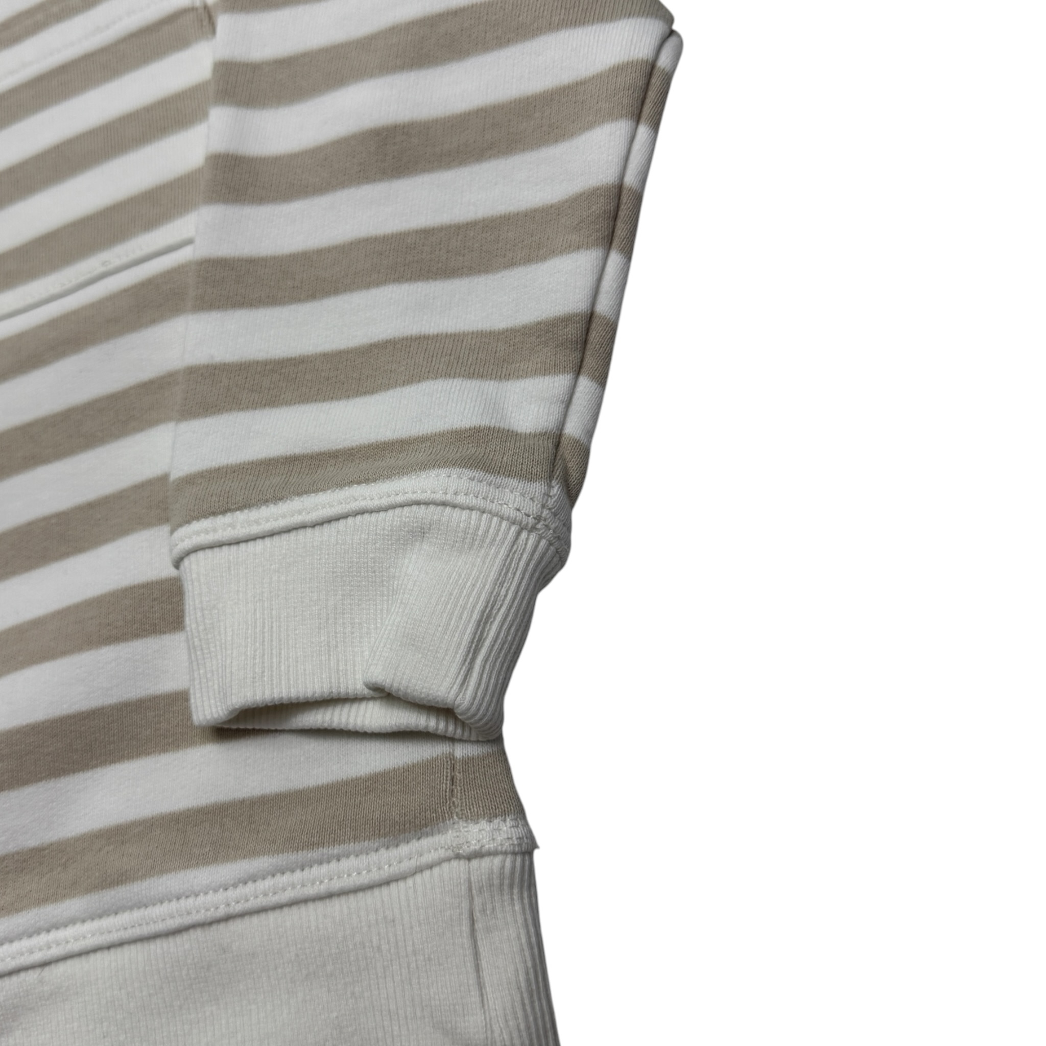 Pruhovaná oversize mikina MANGO