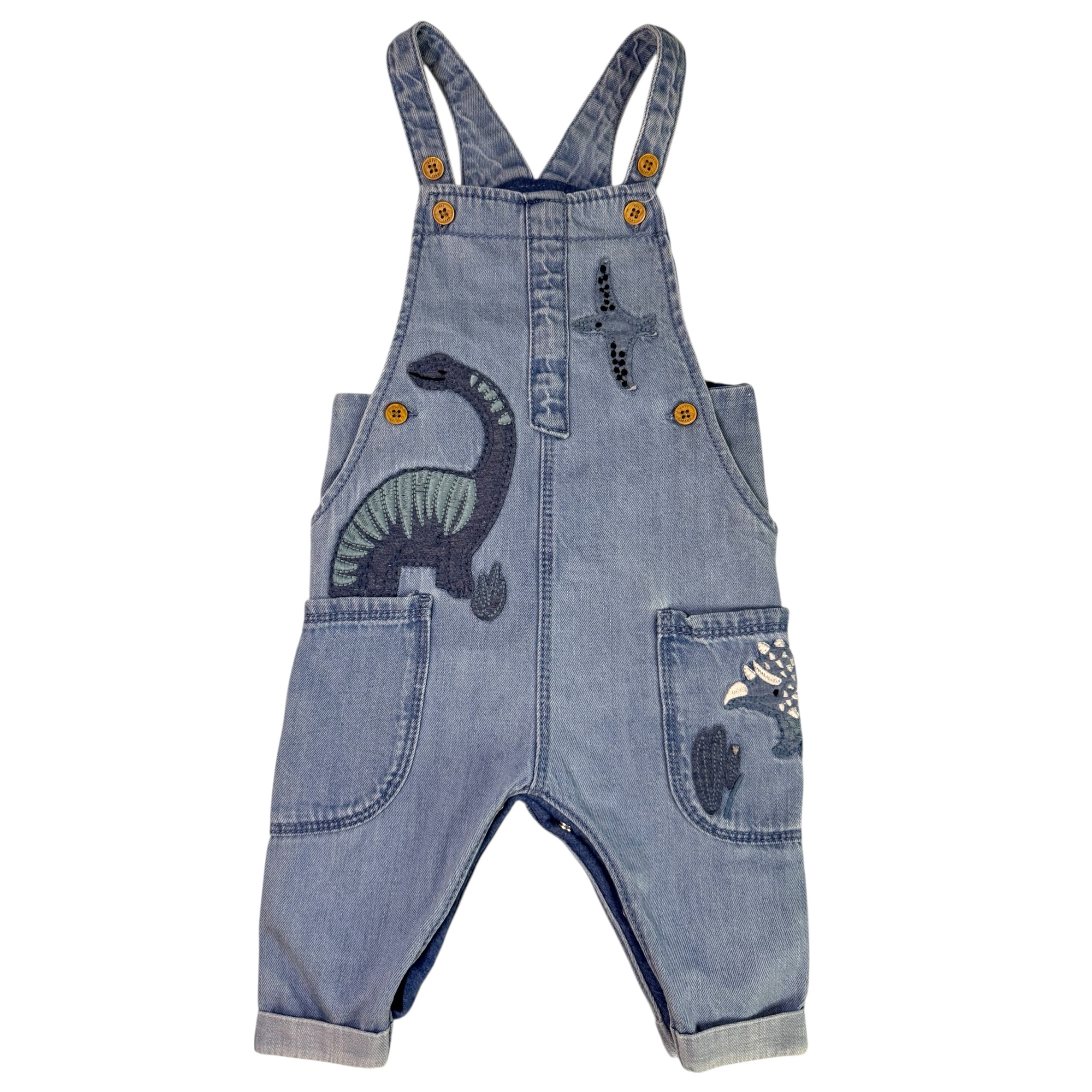 Modré lacle s dinosaury Next