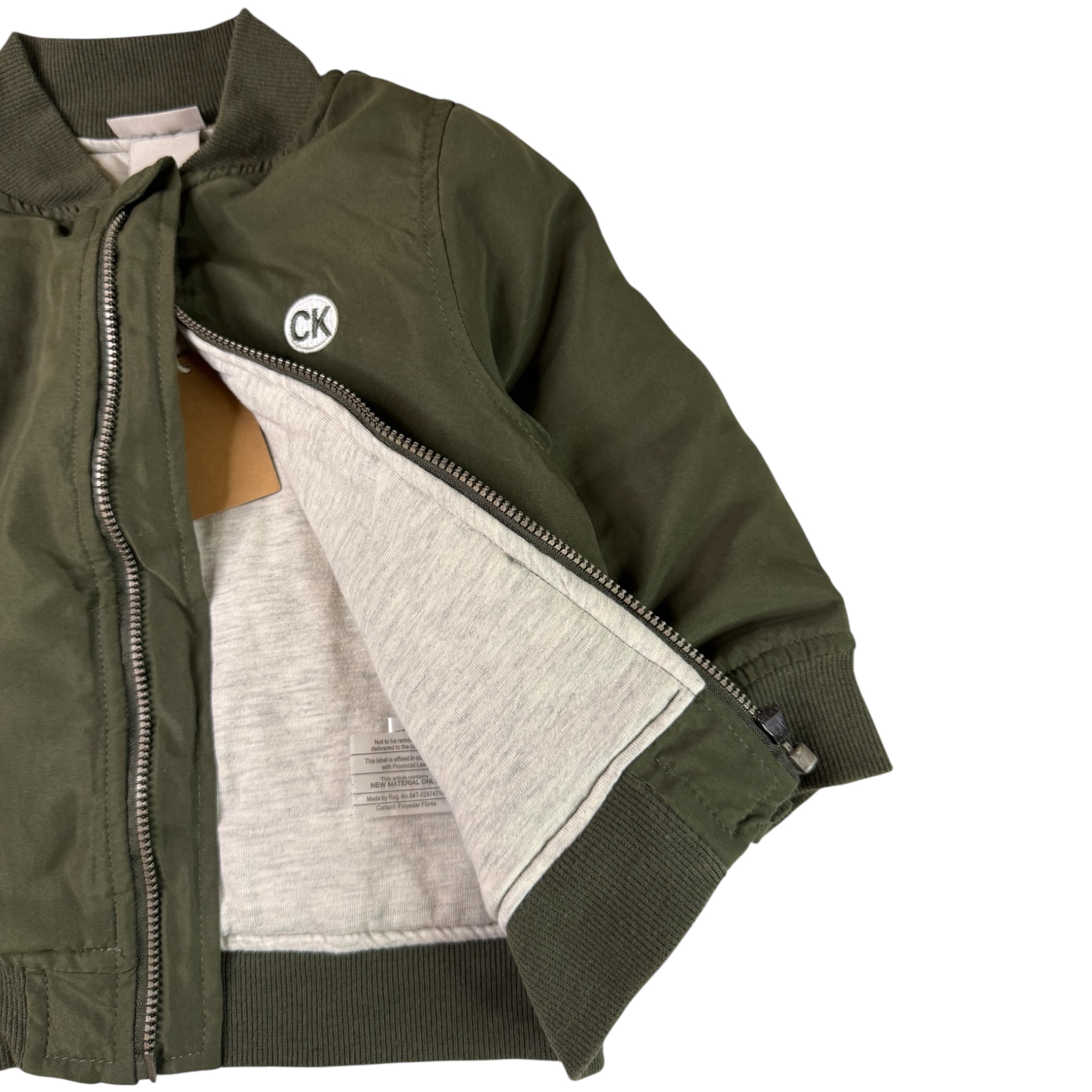 Khaki bomber Calvin Klein