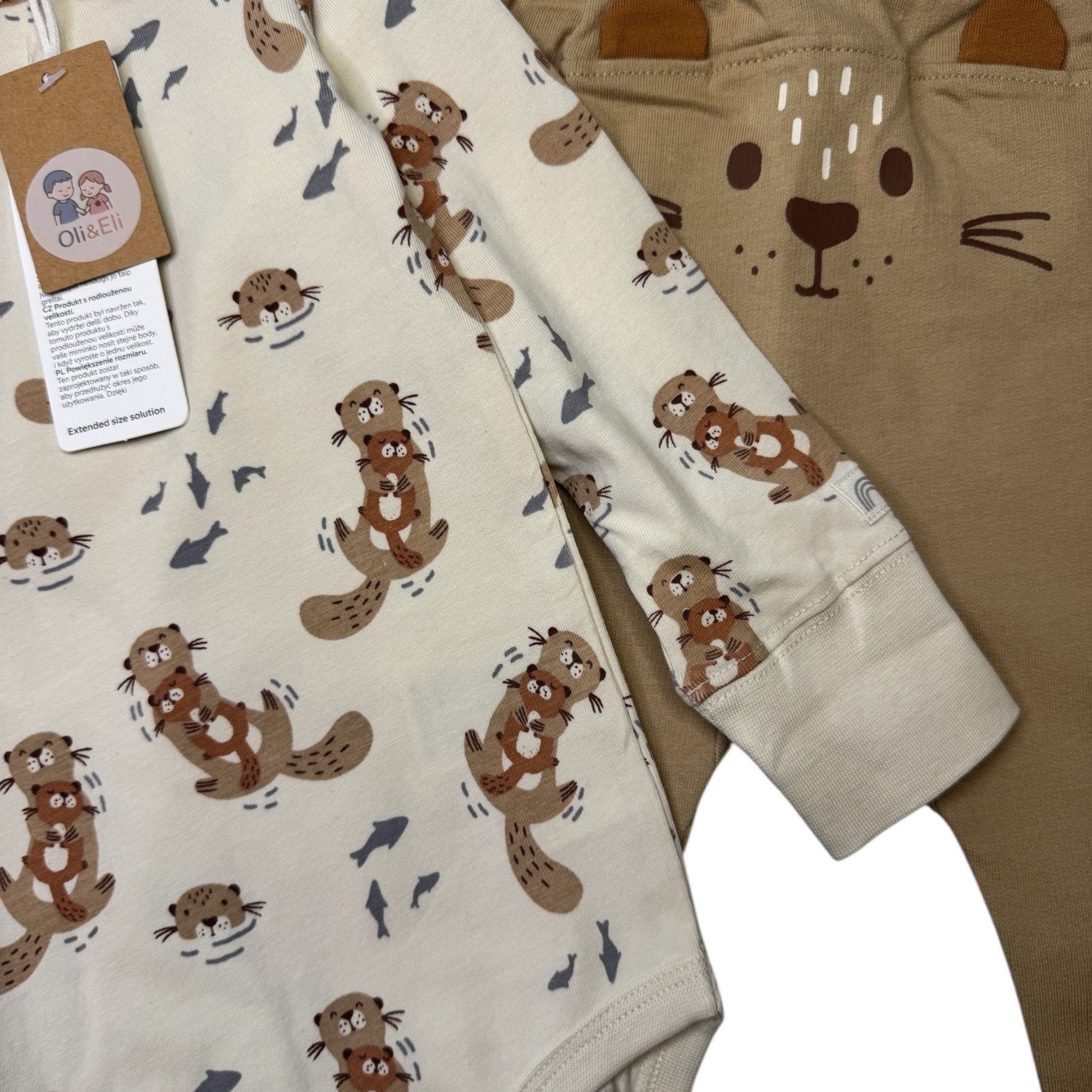 Set body a tepláky vydry Lindex