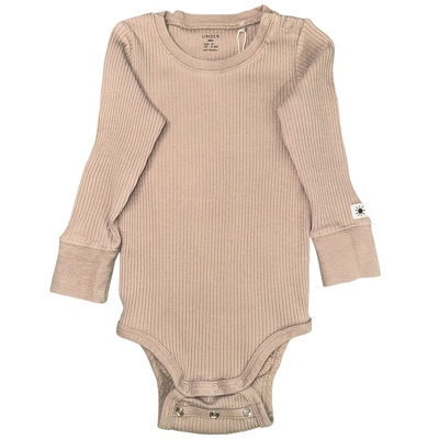 Béžové žebrované rostoucí body Lindex