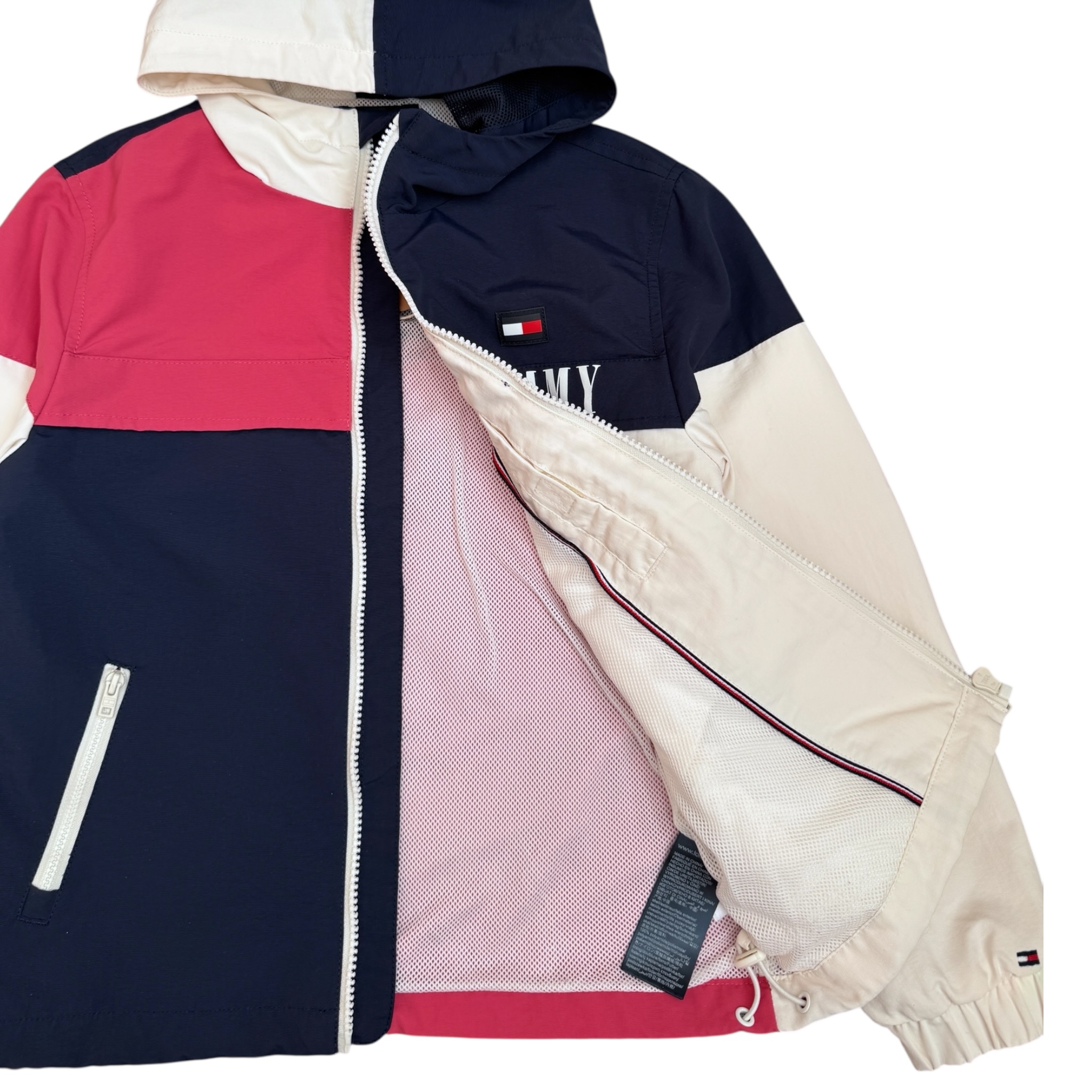 Barevná větrová bunda Tommy Hilfiger