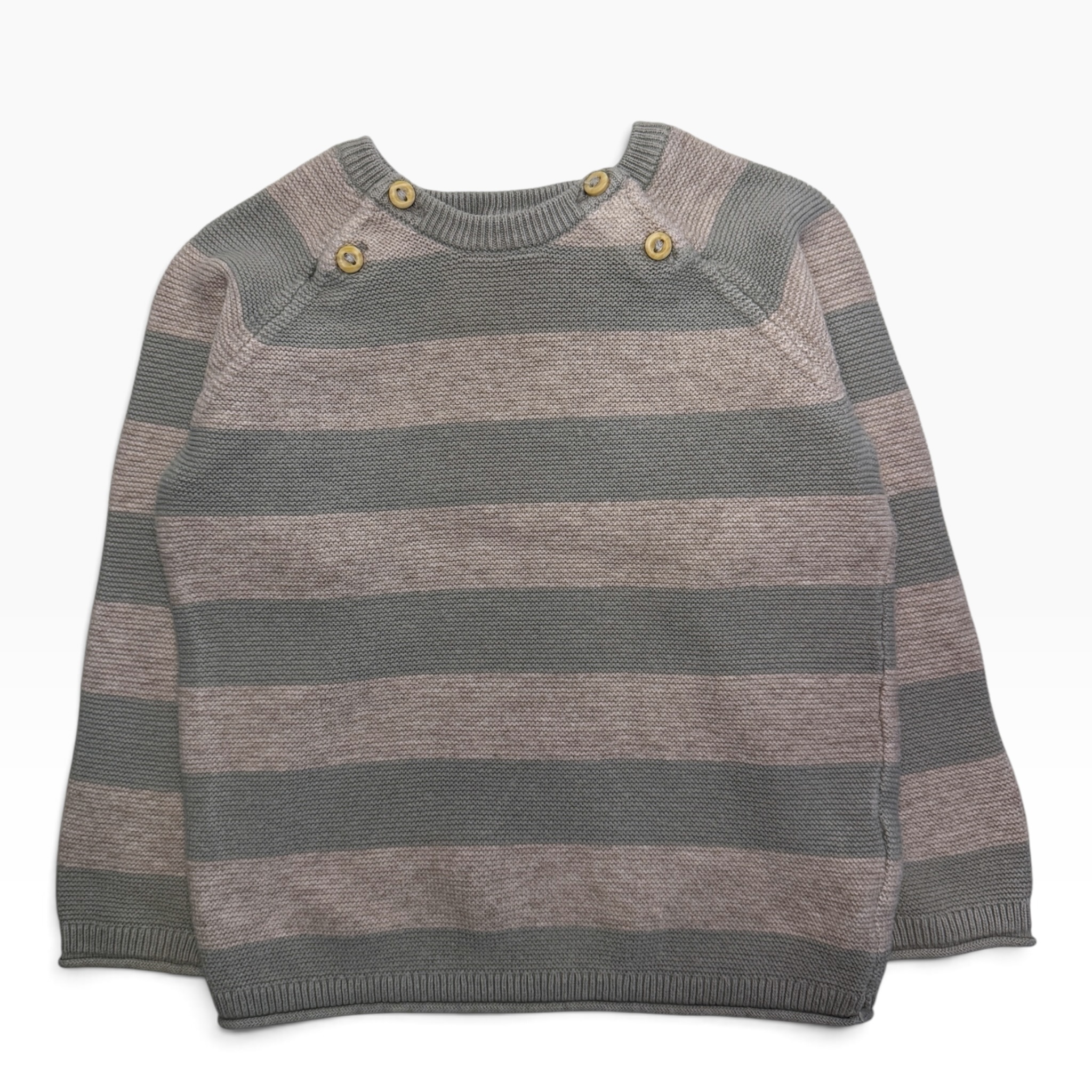 Pruhovaný pletený svetr H&M