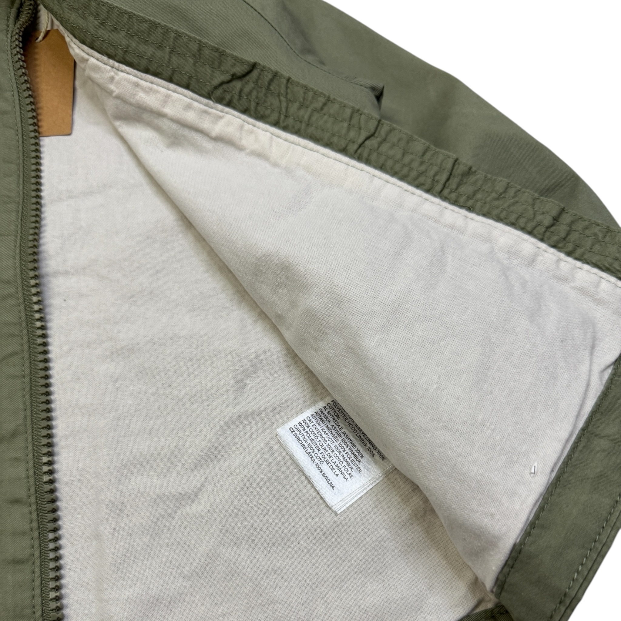 Khaki plátěná bunda H&M