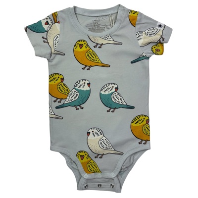 Tyrkysové body s andulkami Lindex