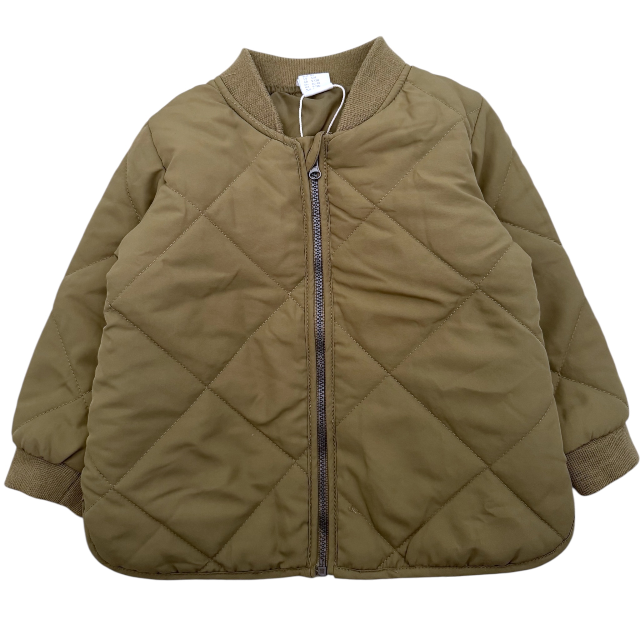 Khaki prošivaný bomber H&M -80