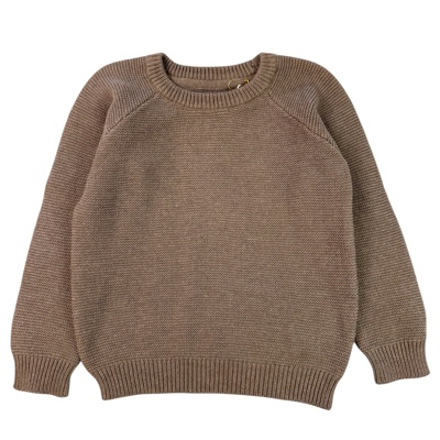 Hnědý pletený svetr PRIMARK