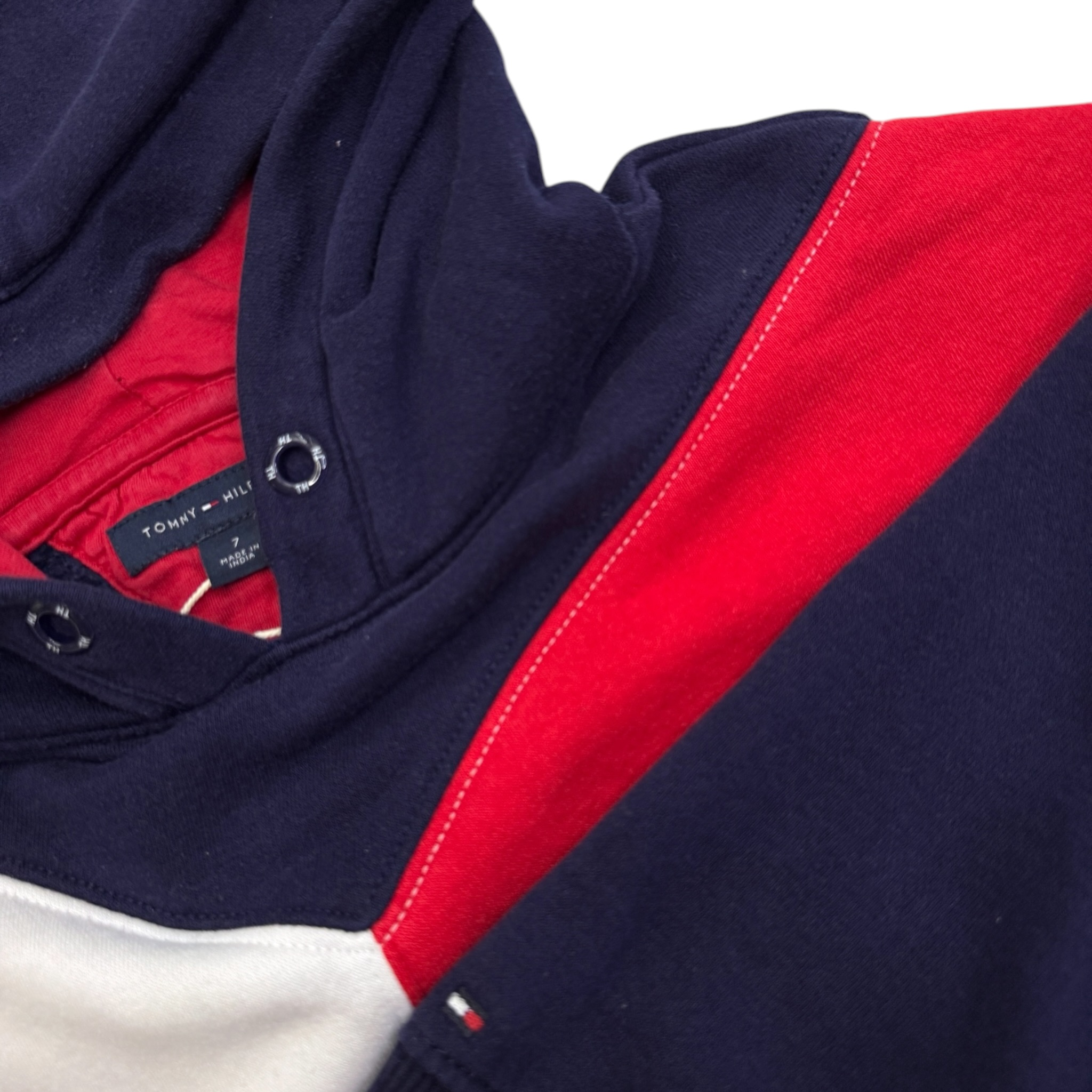 Tmavěmodré teplákové šaty Tommy Hilfiger