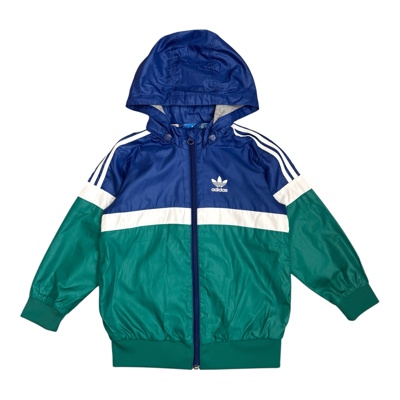 Modro-zelená větrová bunda  Adidas
