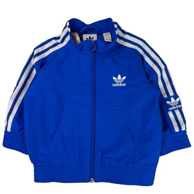 Modrá větrová bunda Adidas
