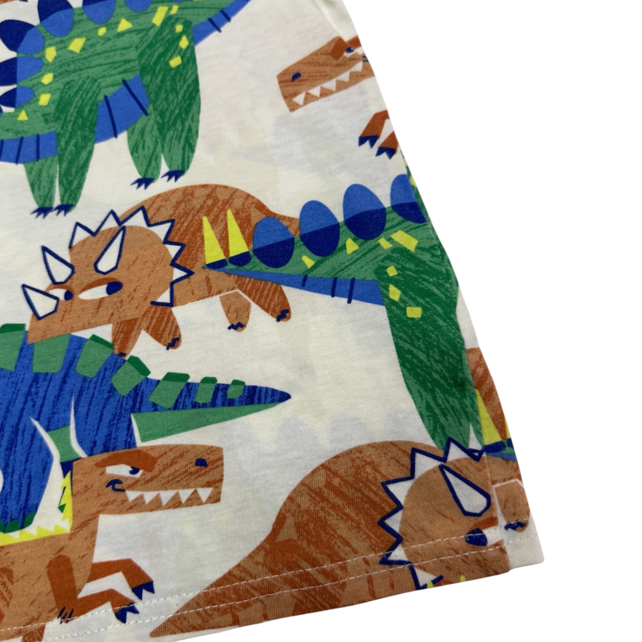 Bílé tričko s motivem dinosaurů H&M