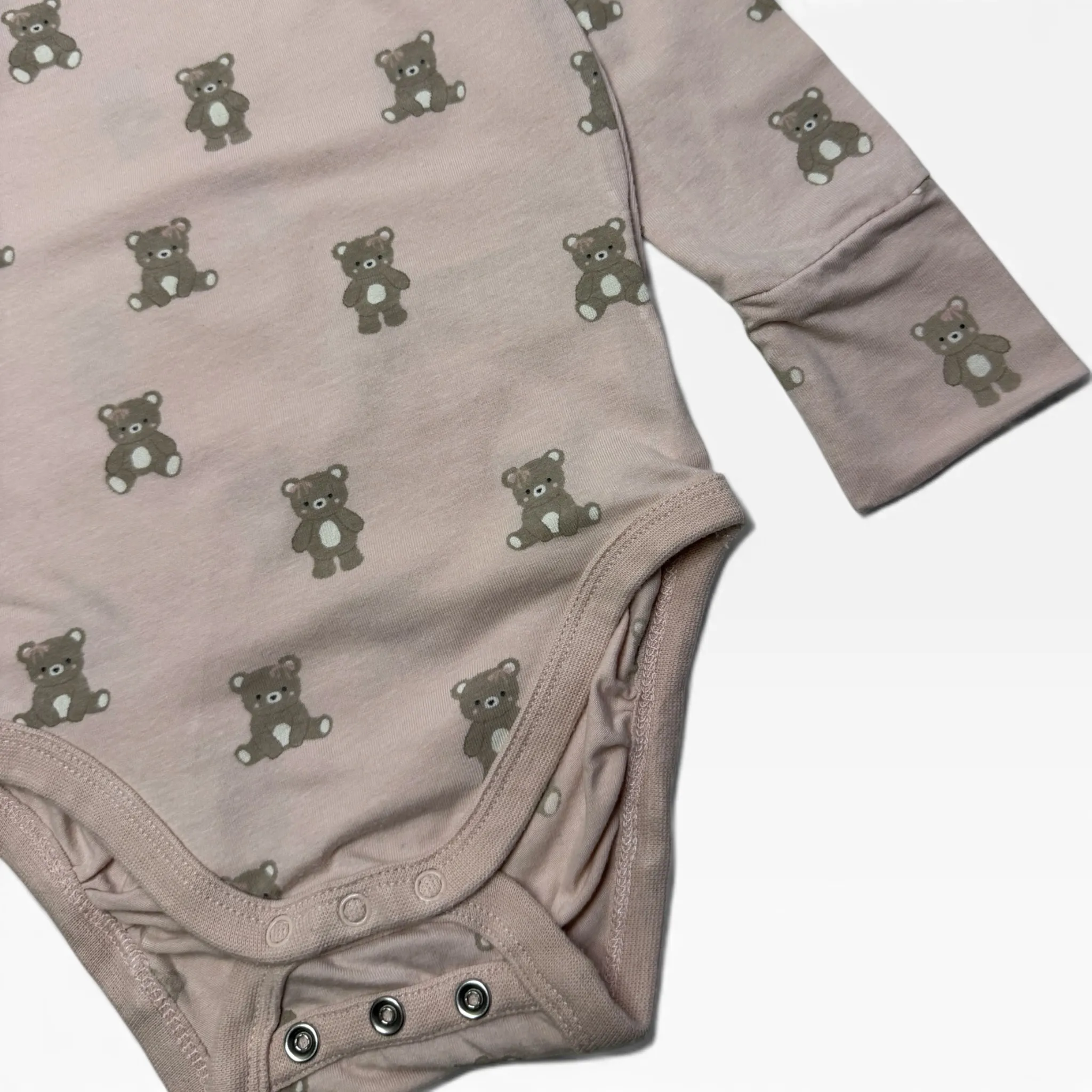 Růžové rostoucí body s motivem medvídků Kappahl