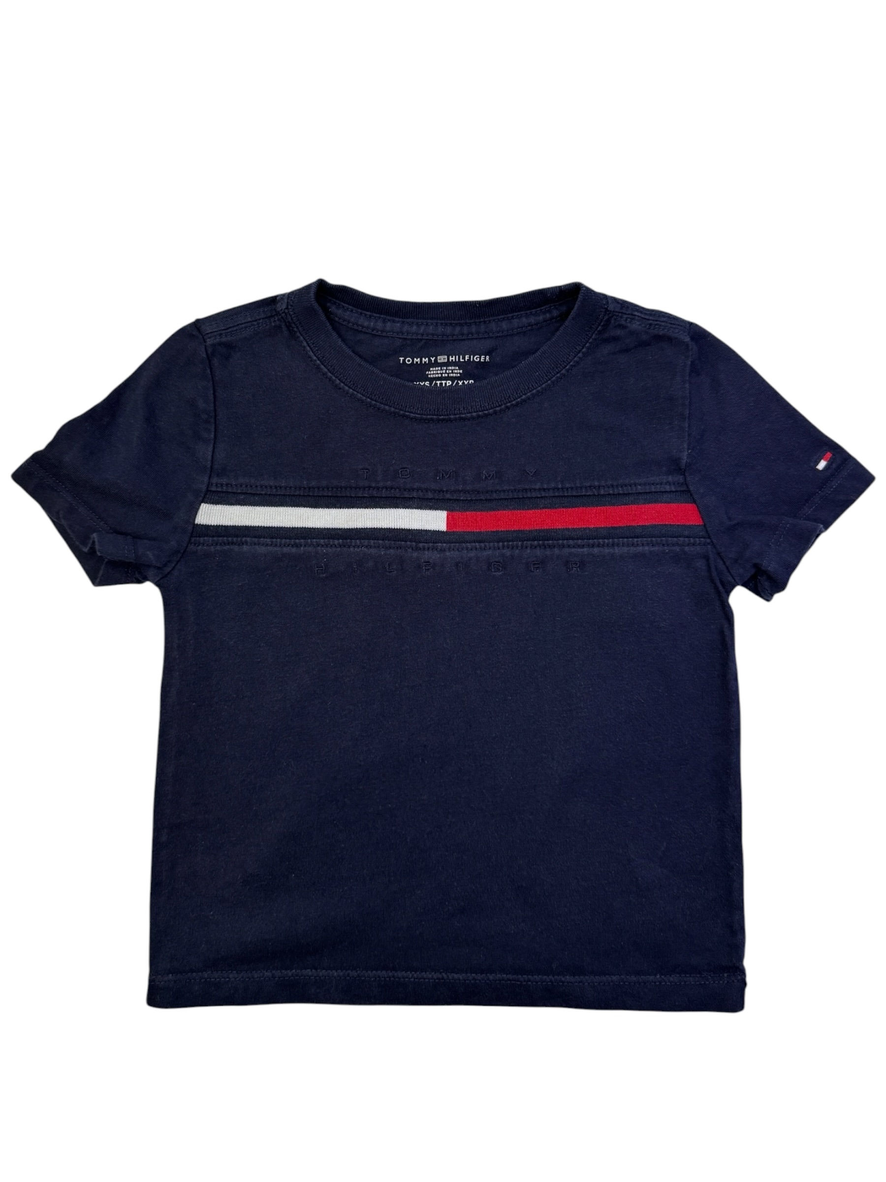 Tmavěmodré tričko s logem Tommy Hilfiger