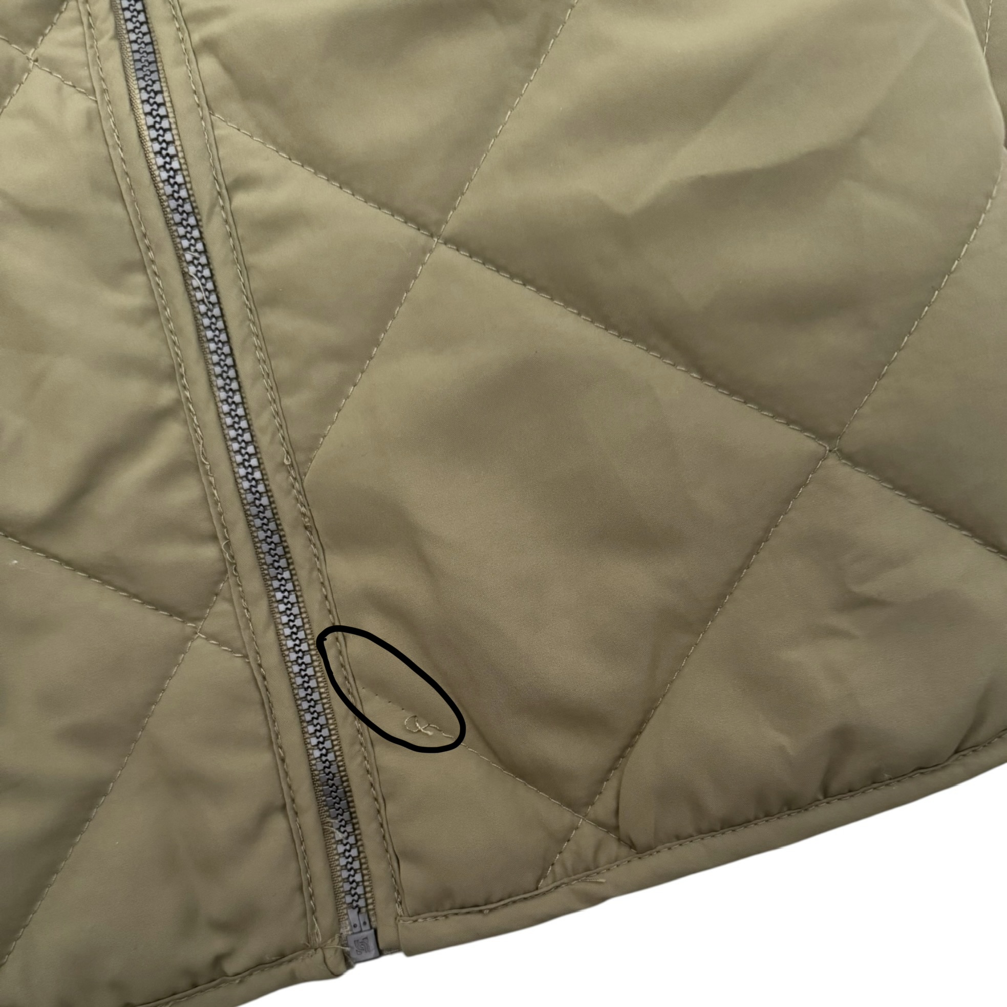 Khaki prošivaný bomber H&M -80