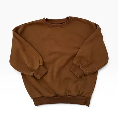 Hnědá oversize mikina George