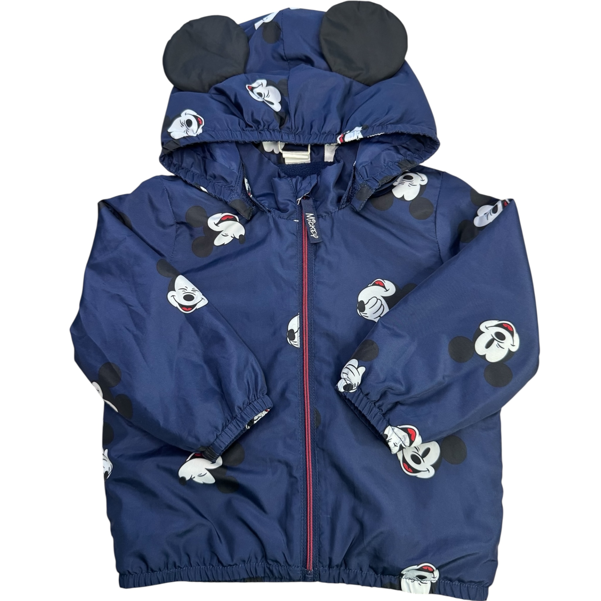 Tmavěmodrá bunda Mickey H&M