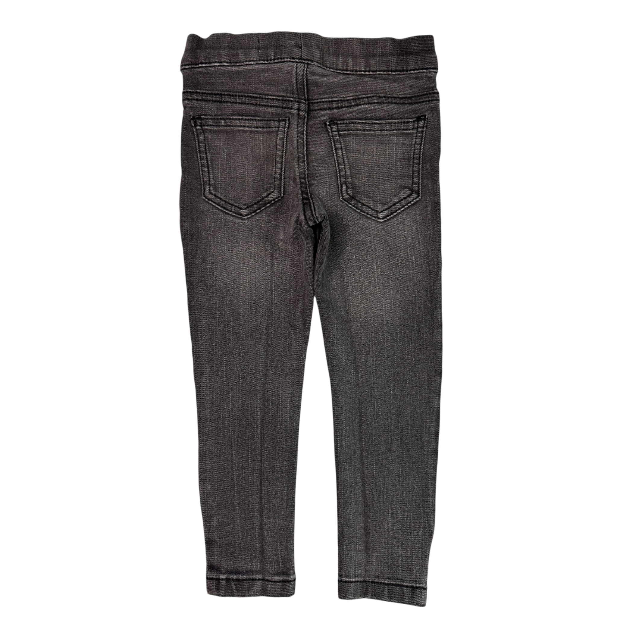 Tmavěšedé skinny džegíny