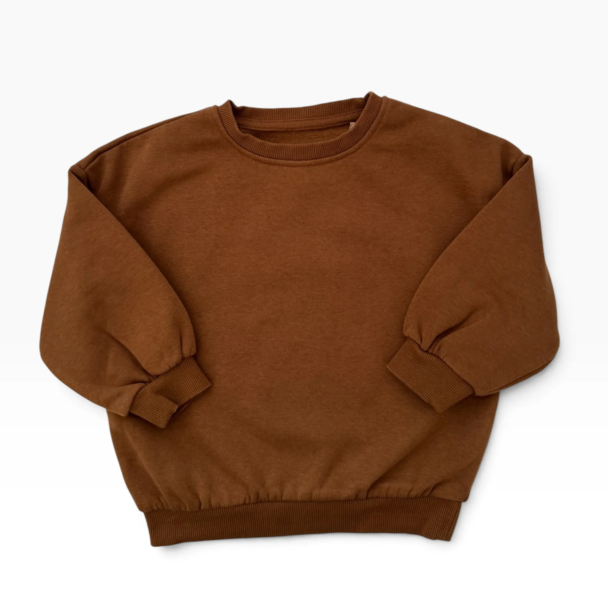Hnědá oversize mikina George