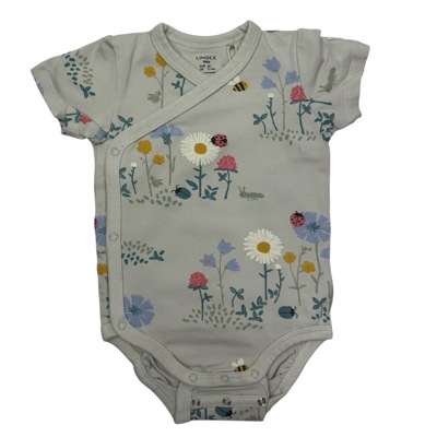 Zelené body s motivem louky Lindex