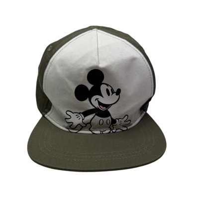 Khaki kšiltovka s rovným kšiltem Mickey H&M