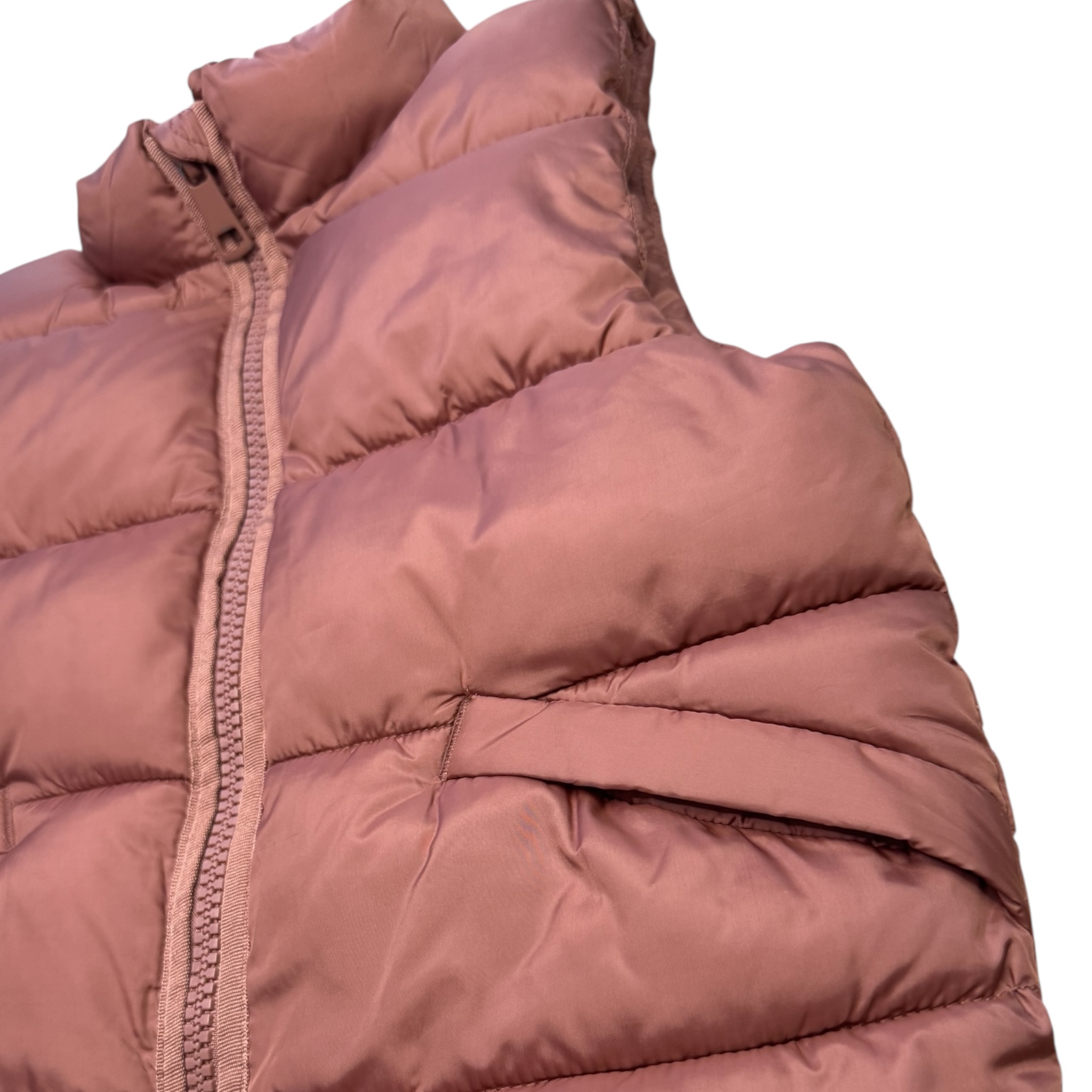 Růžovočervená prošívaná vesta H&M