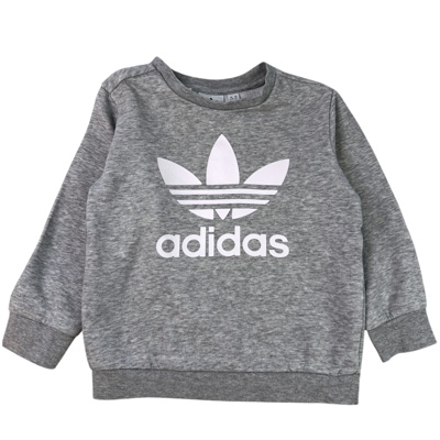 Šedá mikina  Adidas