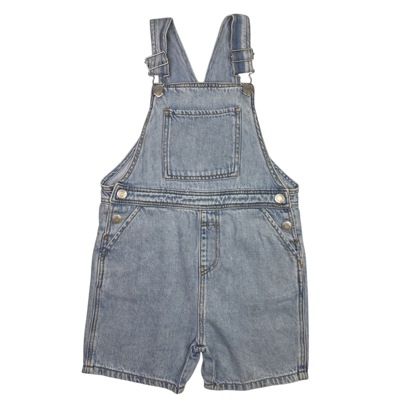 Modré riflové kraťasy s laclem ZARA