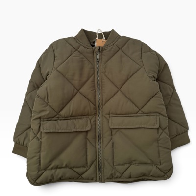 Khaki prošívaný bomber H&M