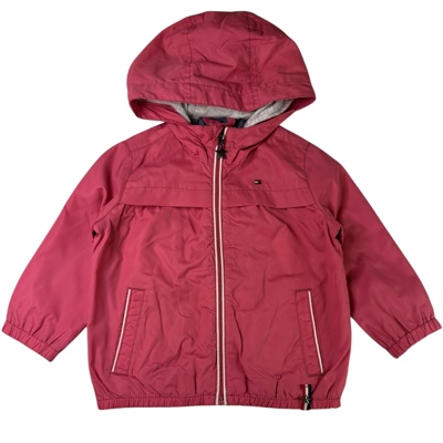 Růžová větrovka Tommy Hilfiger