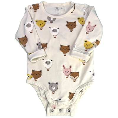 Krémové body se zvířecími balóny Lindex