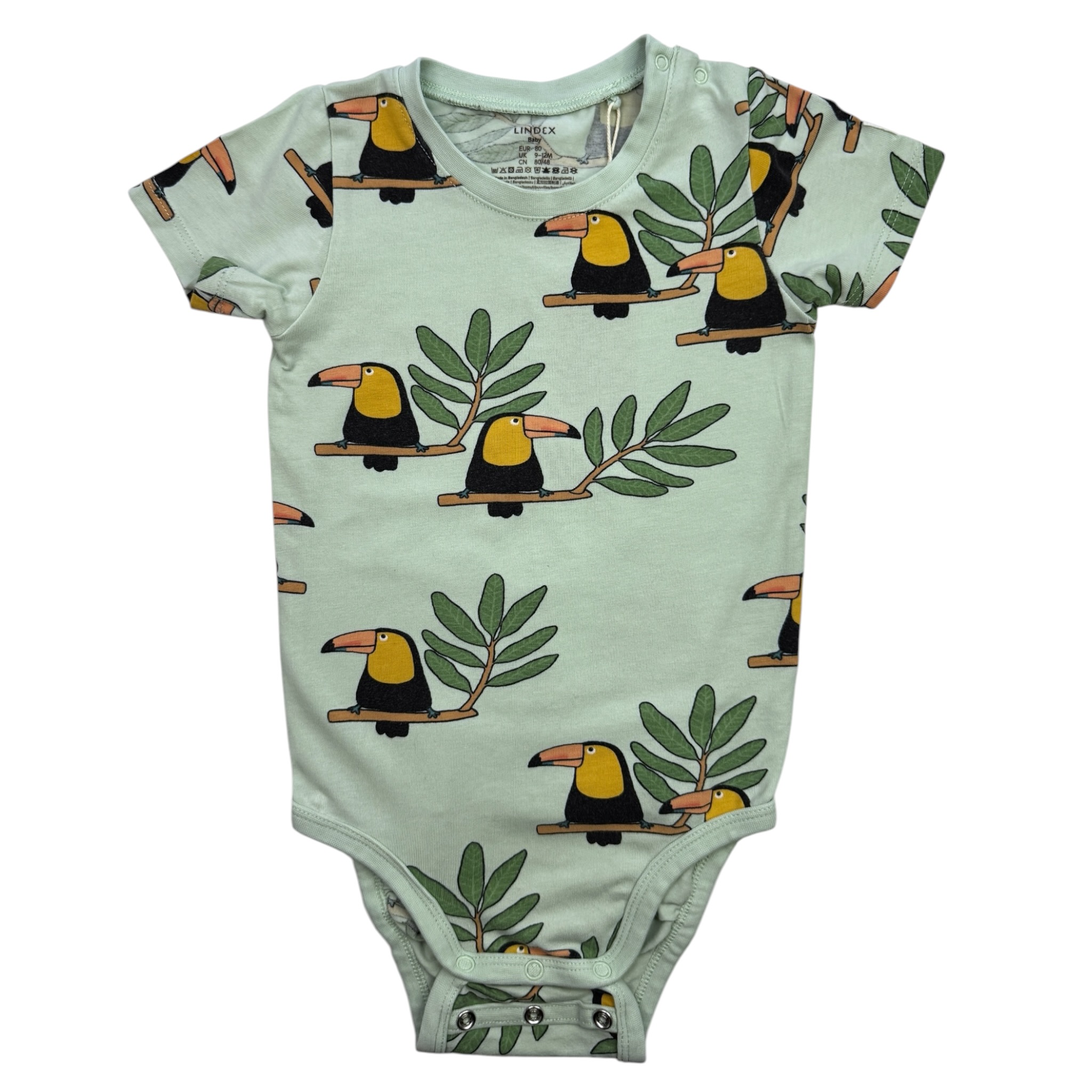 Zelené body s tukany Lindex