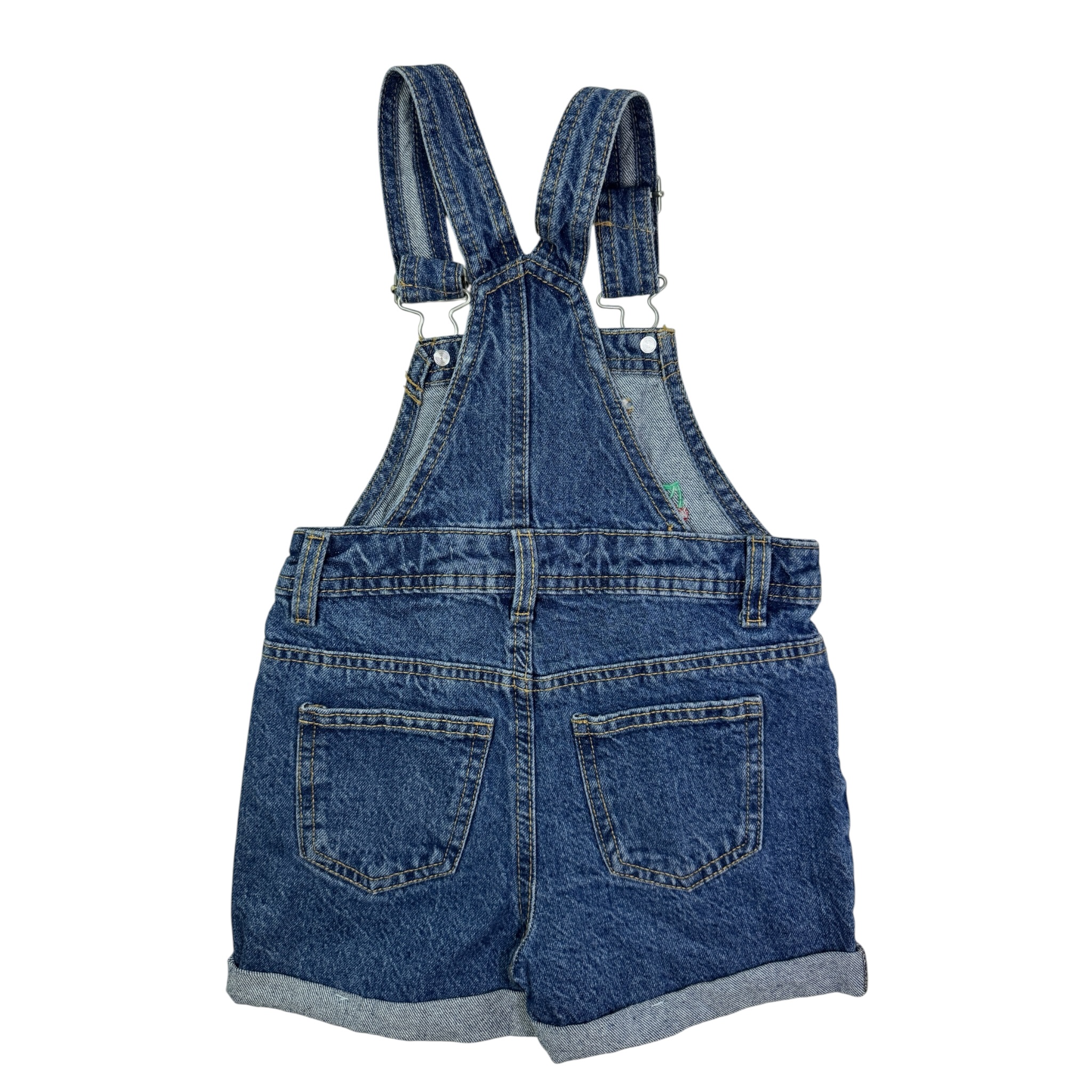 Modré kraťasy s laclem s třešněmi Denim Co.