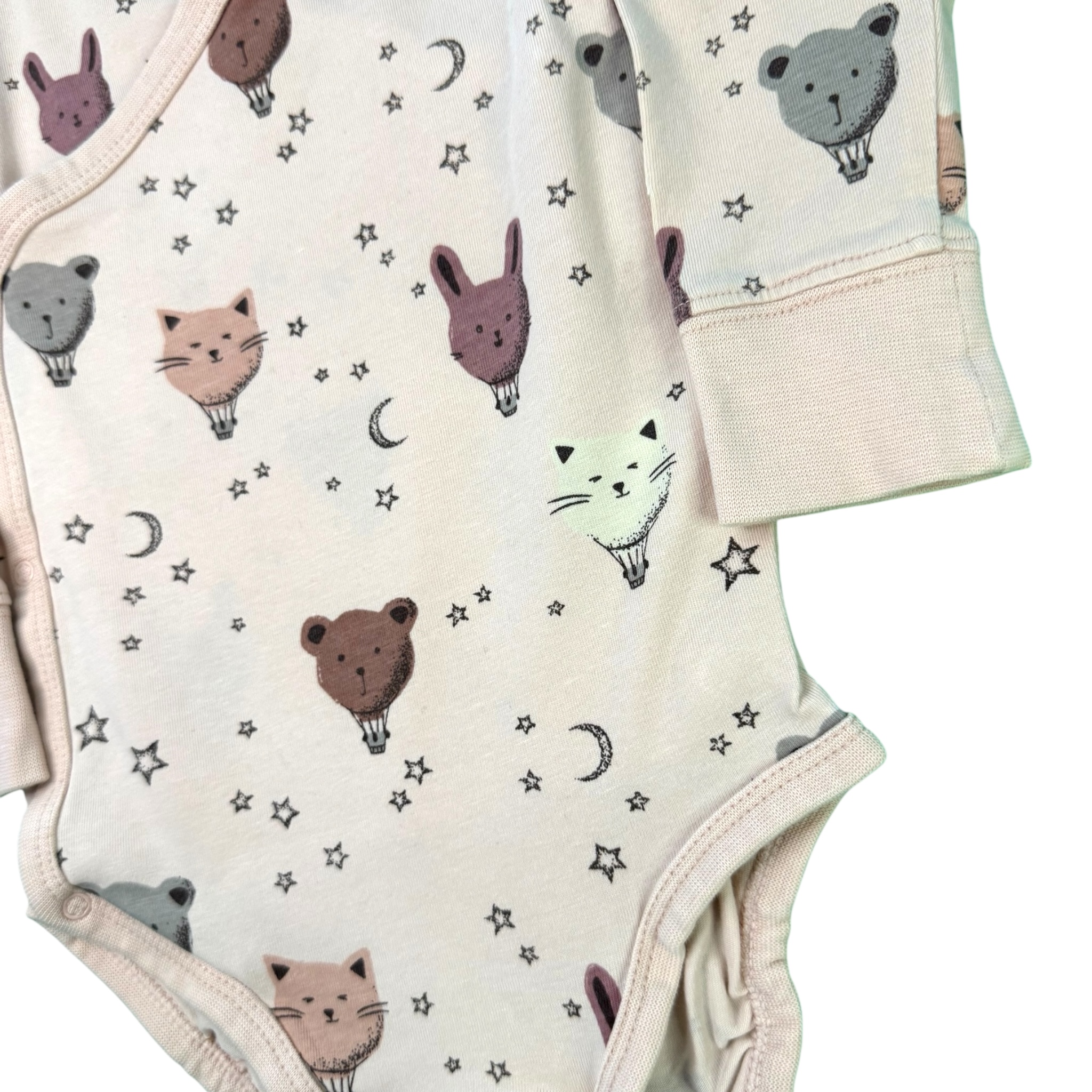 Růžové body se zvířecími balóny Lindex