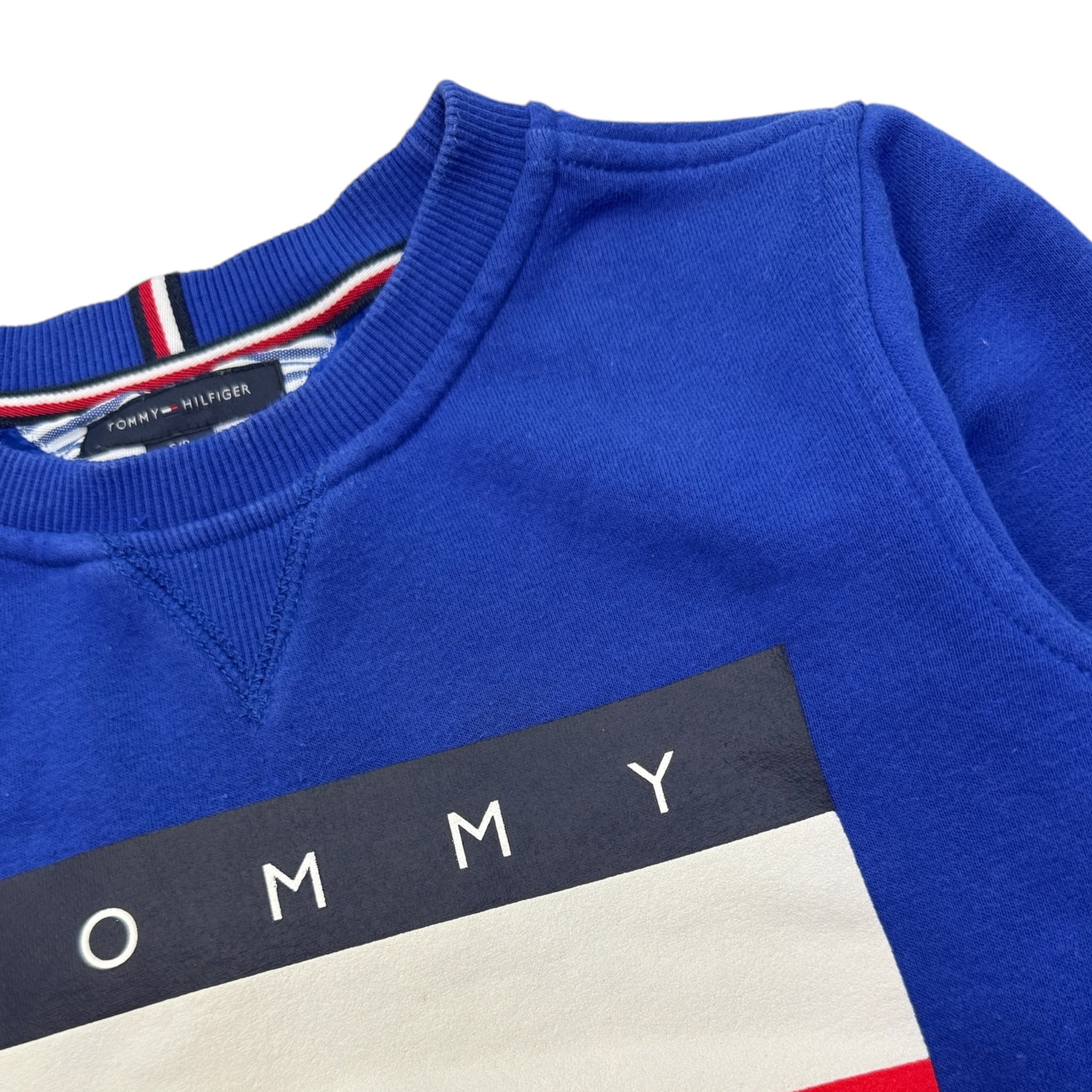 Modrá mikina s logem Tommy Hilfiger