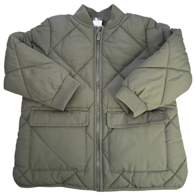Khaki prošívaný bomber H&M