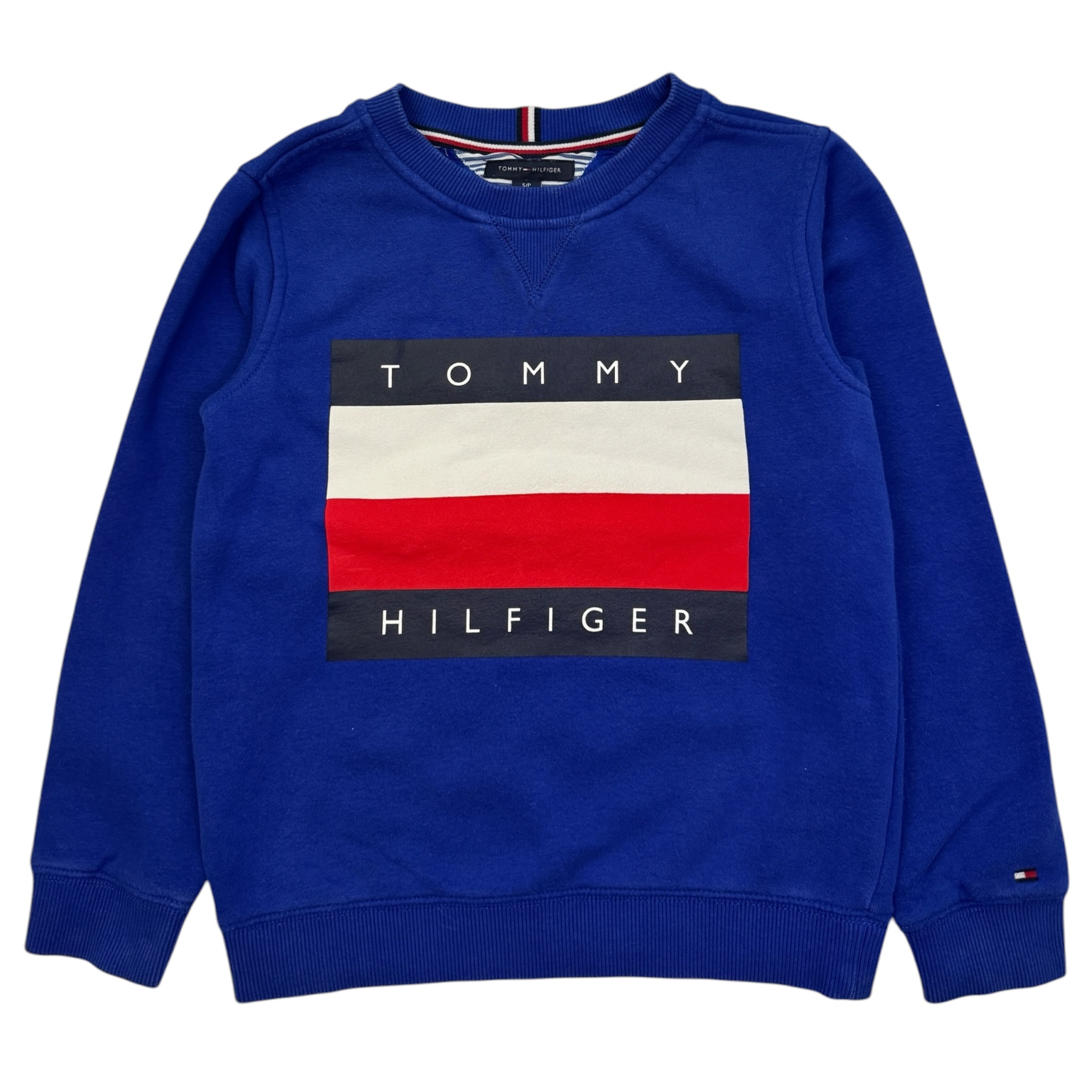Modrá mikina s logem Tommy Hilfiger