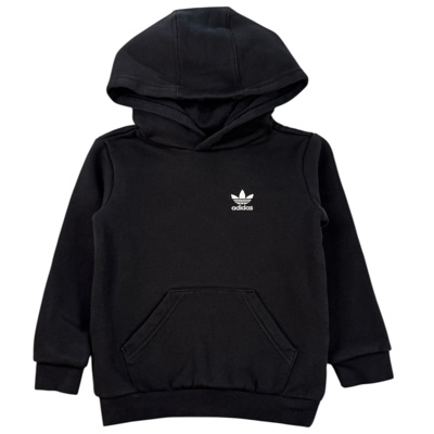 Černá mikina s logem Adidas