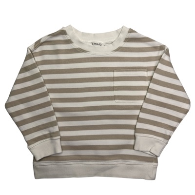 Pruhovaná oversize mikina MANGO