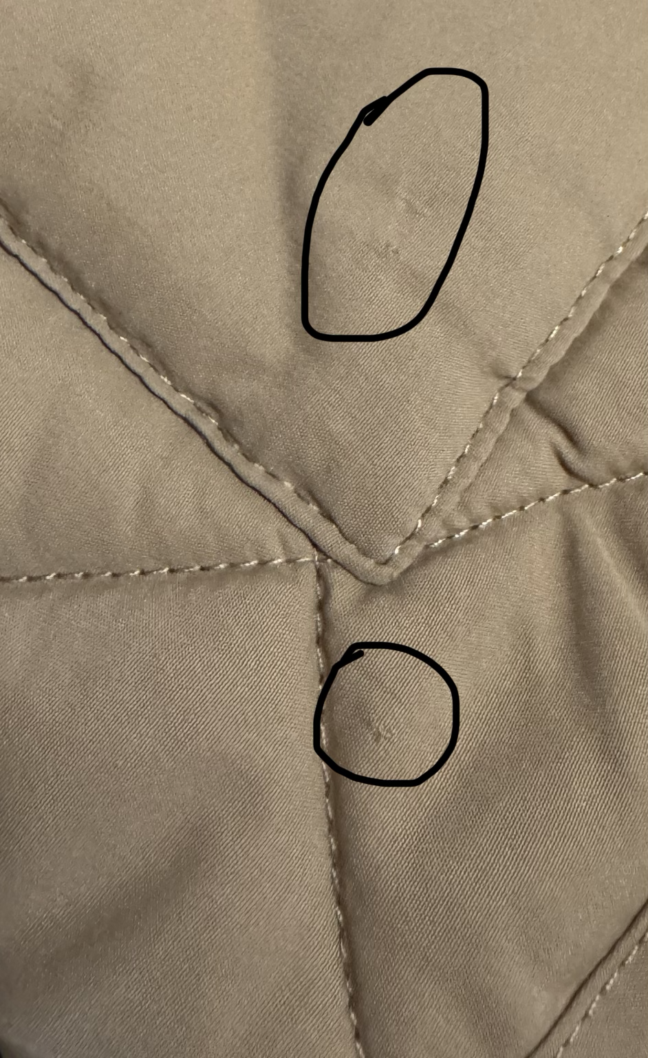 Hnědý prošívaný bomber H&M